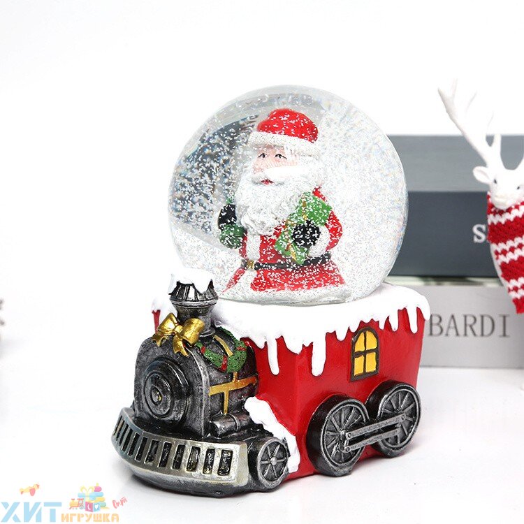 Игрушка Новогодний Шар Со Снегом Игрушка Новогодний Шар Со Снегом